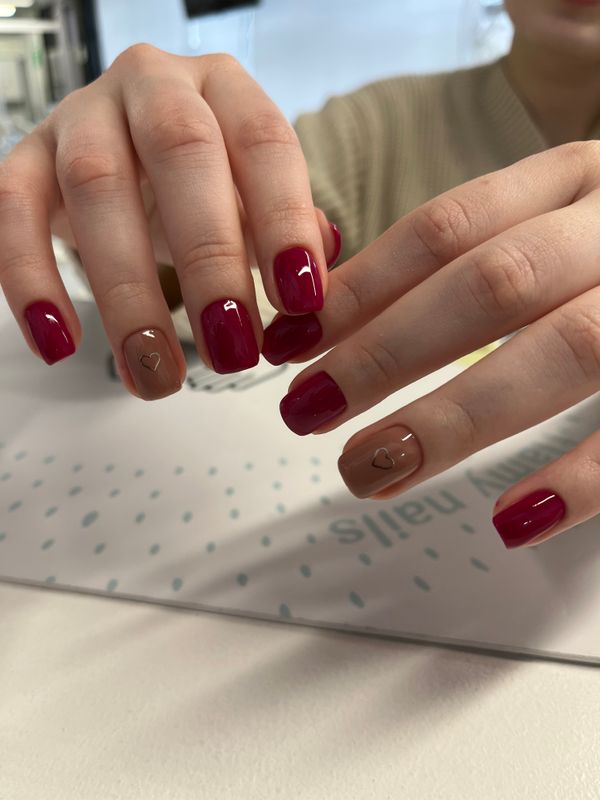 Купить гель-лаки бордового цвета для ногтей – интернет-магазин Nail Boutique